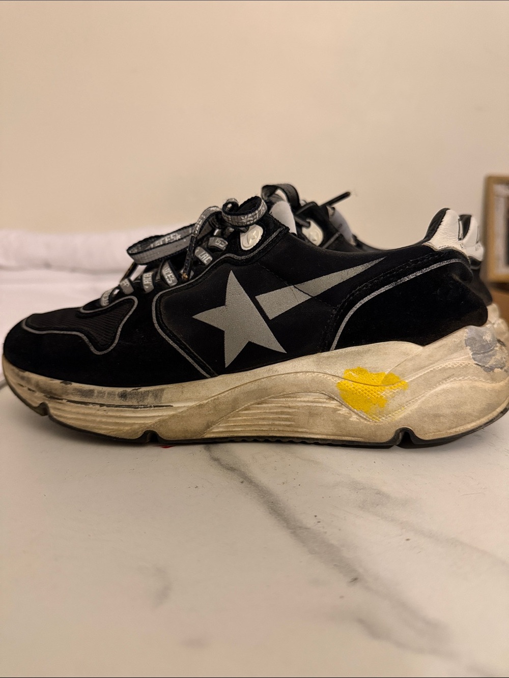 GOLDEN GOOSE dad star shoes